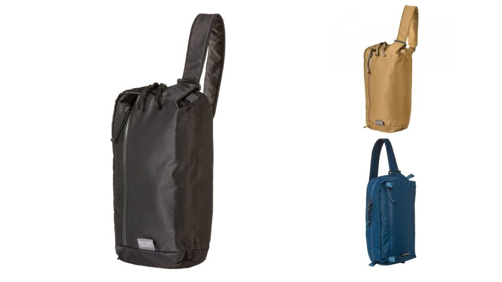 Mystery Ranch Sling Thing Shoulder Bag, Black, Coyote, Vintage Blue