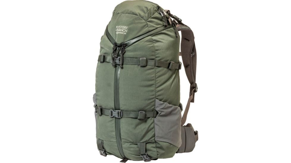 Mystery Ranch Terraframe 3-Zip 50 Backpack, Deep Earth, Small, 110423-304-20