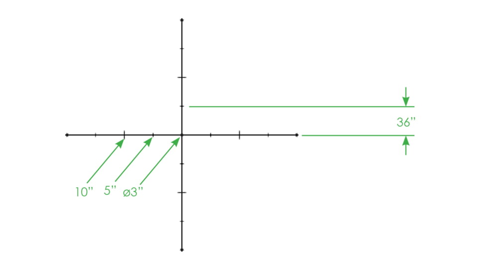 N-Vision Optics HALO-LR 3.5x50mm Thermal Scope, F1.2 Germanium, 60Hz Refresh Rate, Black, HALOLR