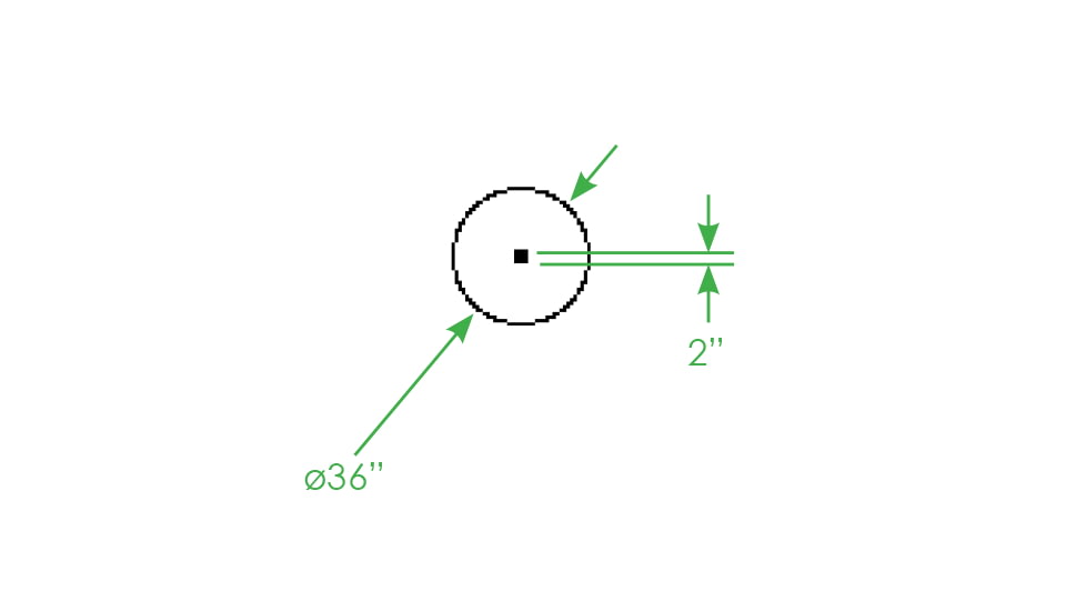 N-Vision Optics HALO-LR 3.5x50mm Thermal Scope, F1.2 Germanium, 60Hz Refresh Rate, Black, HALOLR