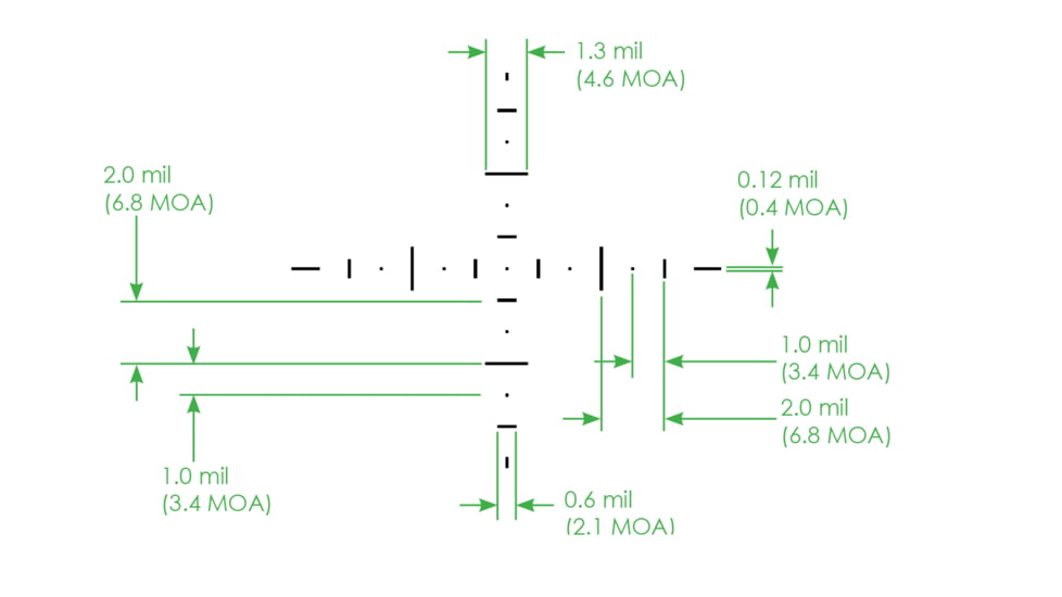 N-Vision Optics HALO-LR 3.5x50mm Thermal Scope, F1.2 Germanium, 60Hz Refresh Rate, Black, HALOLR