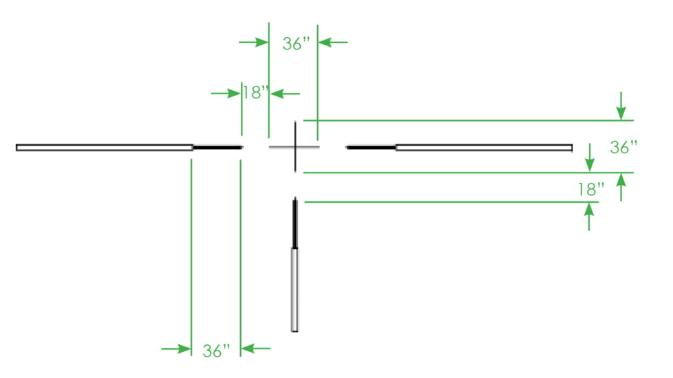 N-Vision Optics HALO-LR 3.5x50mm Thermal Scope, F1.2 Germanium, 60Hz Refresh Rate, Black, HALOLR