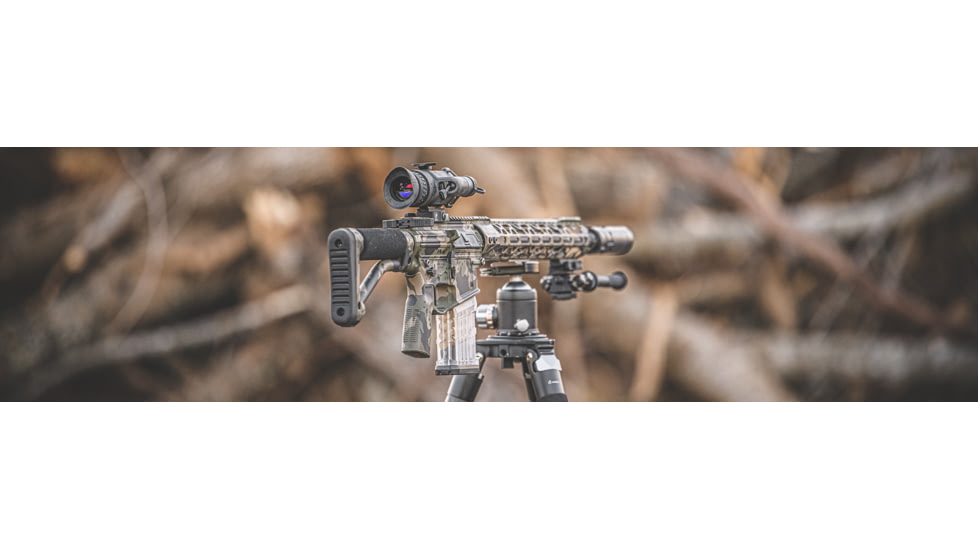 N-Vision Optics NOX-18 1-8x18mm Thermal Monocular, 60 Hz Refresh Rate, Black, NOX18