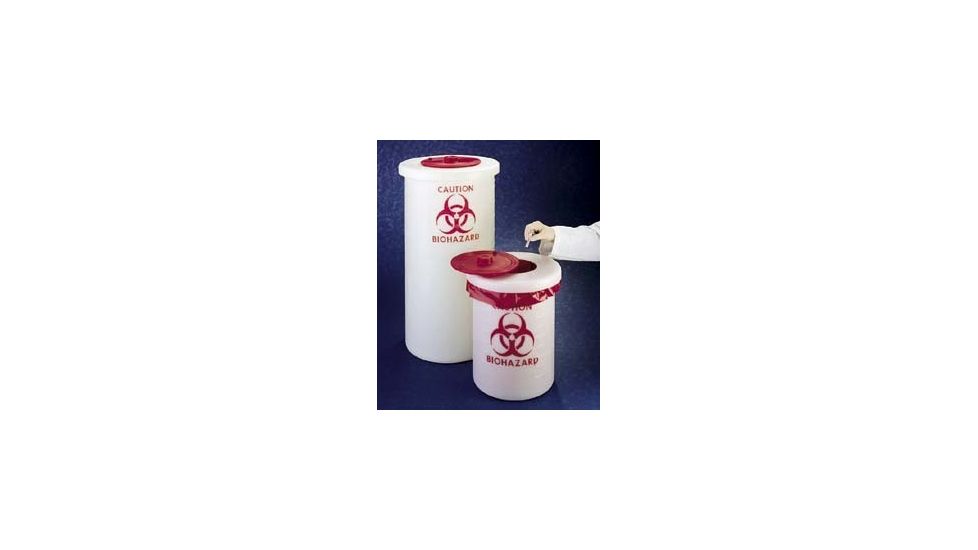 Nalge Nunc Biohazardous Waste Containers, NALGENE 6370-0004