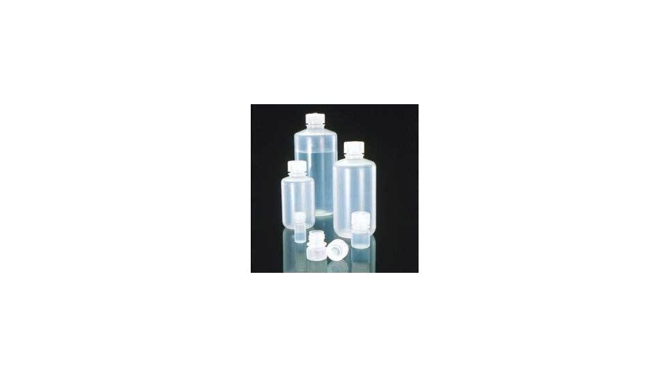 Nalge Nunc Boston Round Bottles, Polypropylene, Narrow Mouth, NALGENE 2203-0020