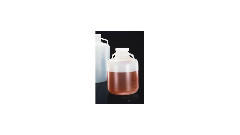 Nalge Nunc Carboys with Handles, Wide Mouth, Polypropylene, NALGENE 2235-0050