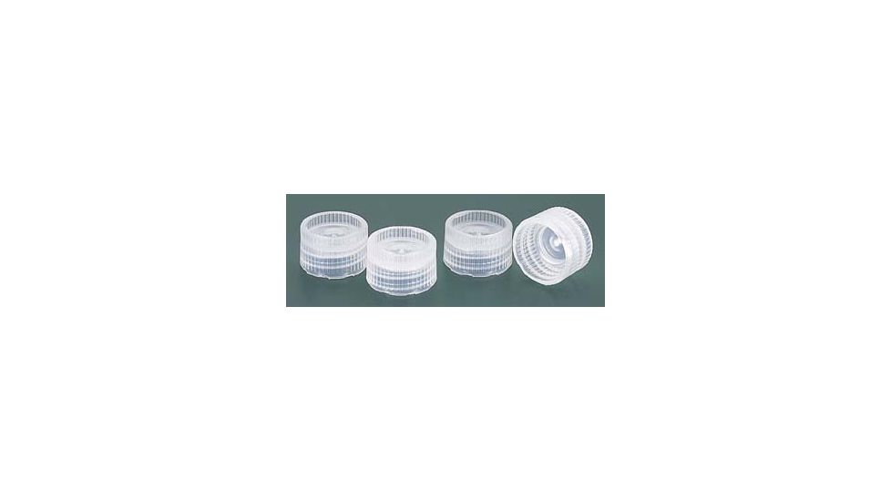 Nalge Nunc Closures for NALGENE Micro Packaging Vials, PPCO, Sterile, NALGENE 342825-0119 Amber Closures