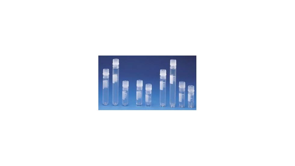 Nalge Nunc CryoTube Vials, Polypropylene, Internal Thread with Screw Cap, NUNC 377267 Starfoot Self-Standing Vials Round-Bottom