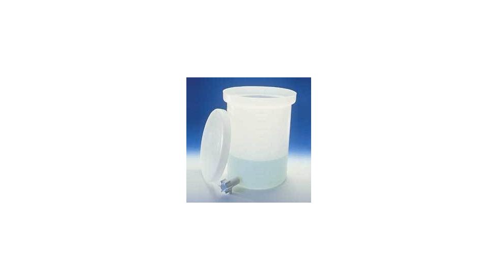 Nalge Nunc Heavy-Duty Cylindrical Tanks with Spigot, High-Density Polyethylene, NALGENE 11102-0030