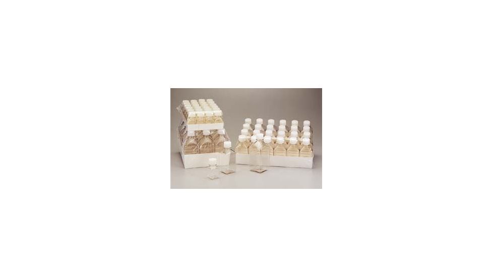 Nalge Nunc NALGENE Square Media Bottles, PETG, Sterile 342020-0125 Bottles With Screw Caps