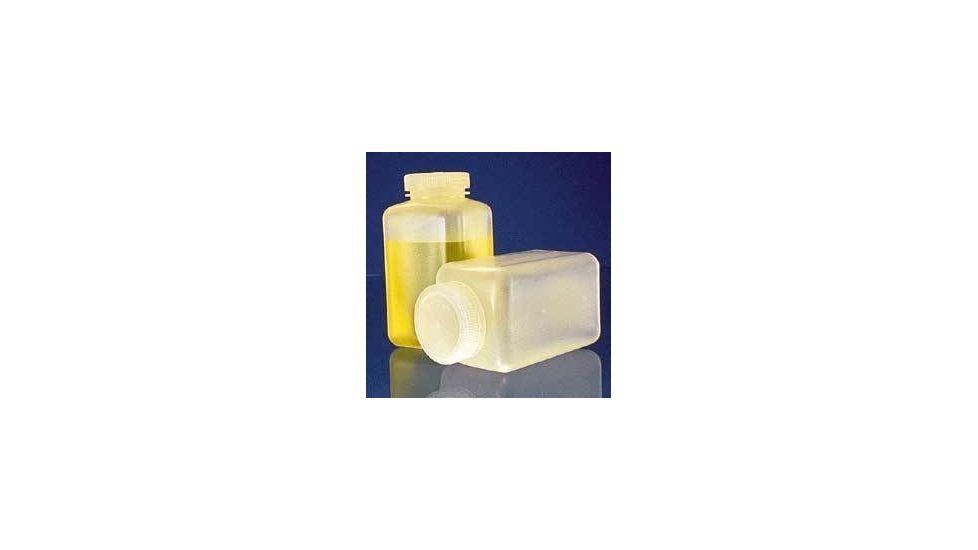 Nalge Nunc Square Bottles, Polypropylene, Wide Mouth, NALGENE 2110-0016
