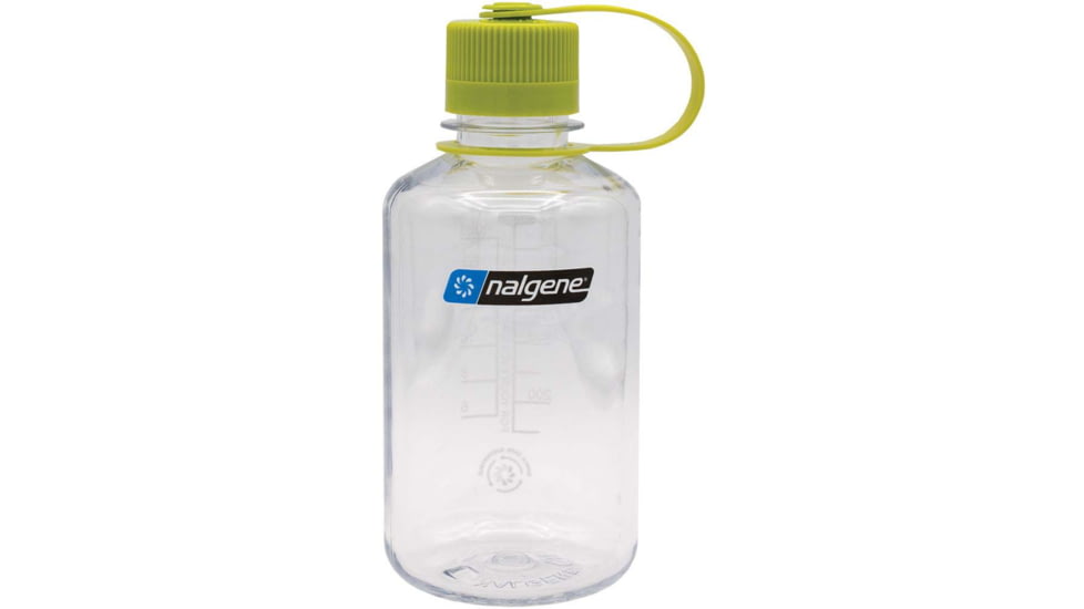 Nalgene Narrow Mouth Bottle, 16oz, Clear, 16oz, 2021-1216