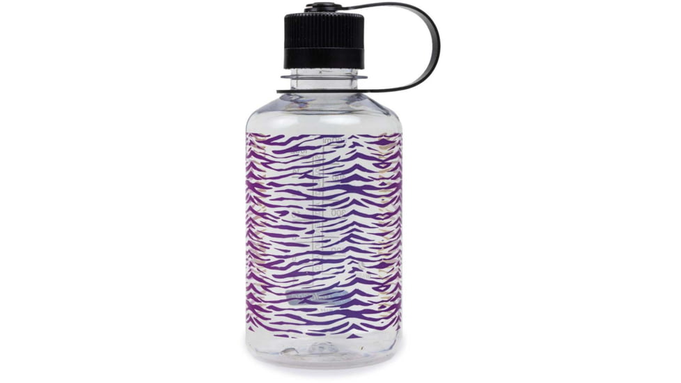 Nalgene Narrow Mouth Bottle, 16oz, Rainbow Zebra, 16oz, 682023-0010