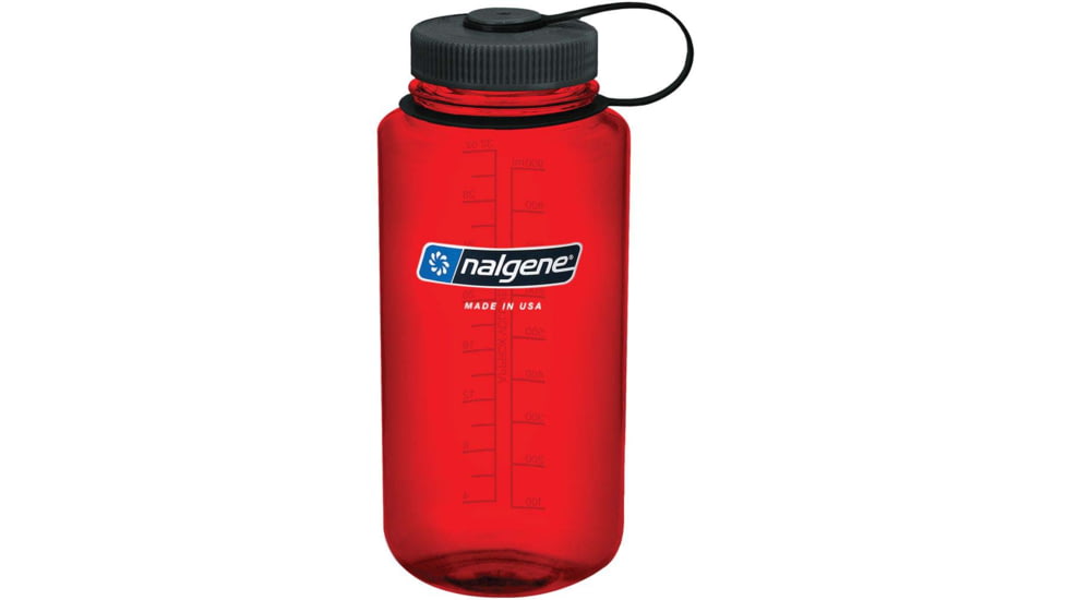 Nalgene Wide Mouth Bottle Sleeve, 32 oz, Red, 32oz, 2020-3632