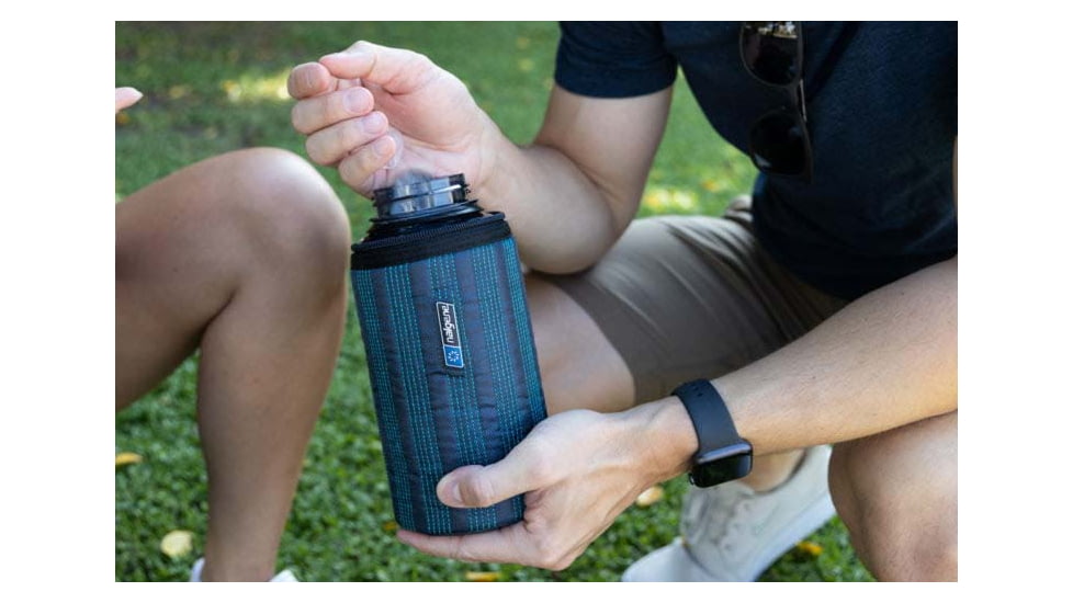 Nalgene Wide Mouth Insulated Sleeve, 32 oz, Blue, 32oz, 2355-0021