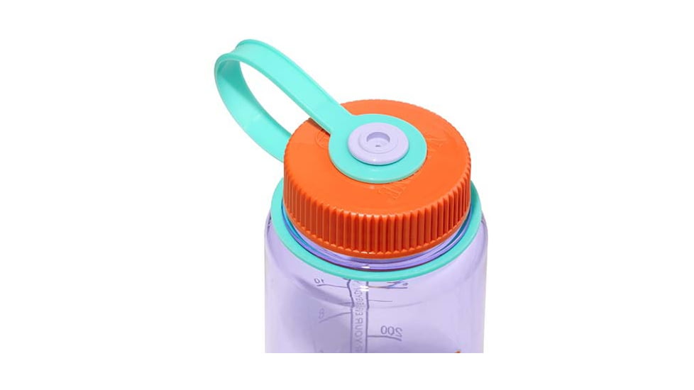 Nalgene Wide Mouth On The Fly Sustain Water Bottle, 16 oz, Amethyst, 16oz, 2020-1516