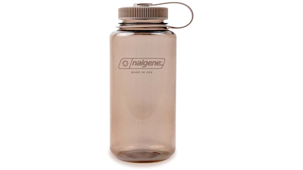 Nalgene Wide Mouth On The Fly Sustain Water Bottle, 16 oz, Mocha, 16oz, 2020-3416