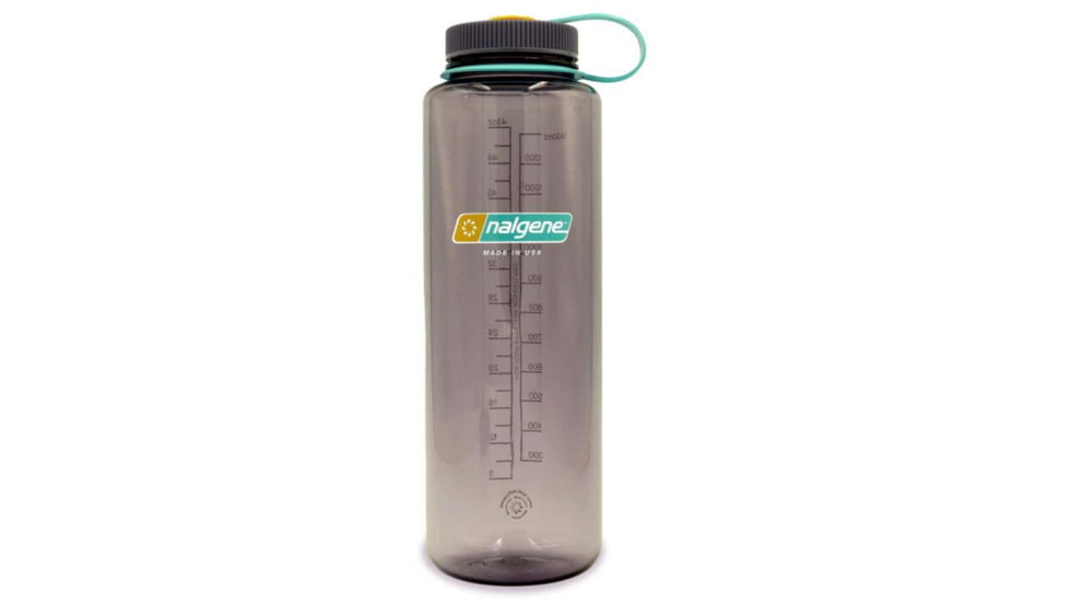Nalgene Wide Mouth Sustain Silo Bottle, 48oz, Aubergine, 48oz, 2020-0448