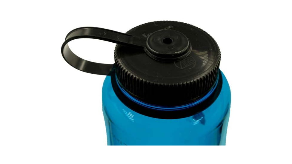 Nalgene Wide Mouth Sustain Silo Bottle, 48oz, Blue, 48oz, 2020-0248