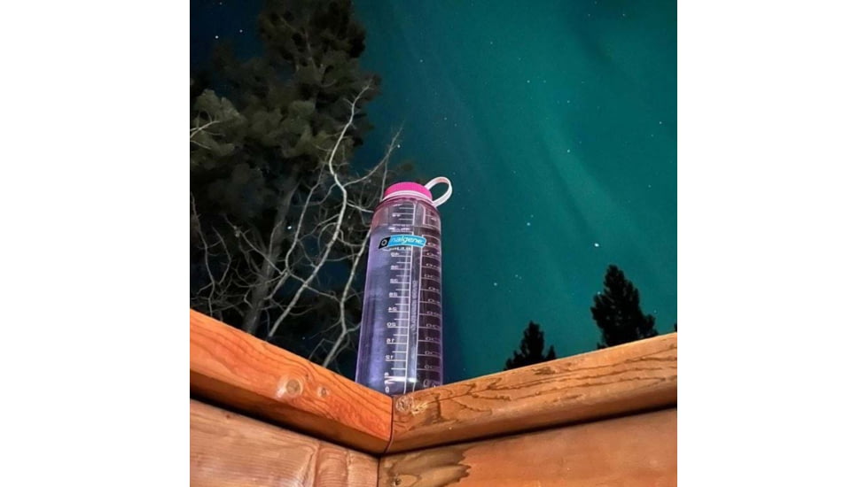 Nalgene Wide Mouth Sustain Silo Bottle, 48oz, Cosmo, 48oz, 2020-0848