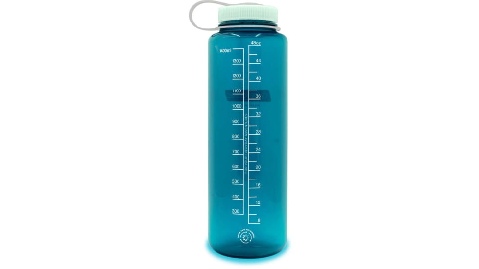 Nalgene Wide Mouth Sustain Silo Bottle, 48oz, Trout, 48oz, 2020-0648