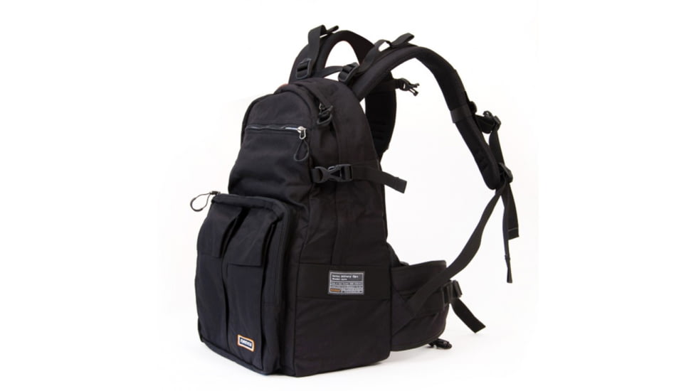 Naneu Military Ops Alpha Large Backpack, Black, Binoculars, Tablets, Gear, Camera APH001