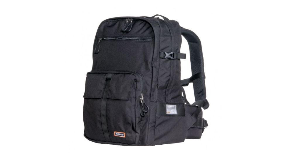 Naneu Military Ops Alpha Large Backpack, Black, Binoculars, Tablets, Gear, Camera, 17in. Laptop APL001