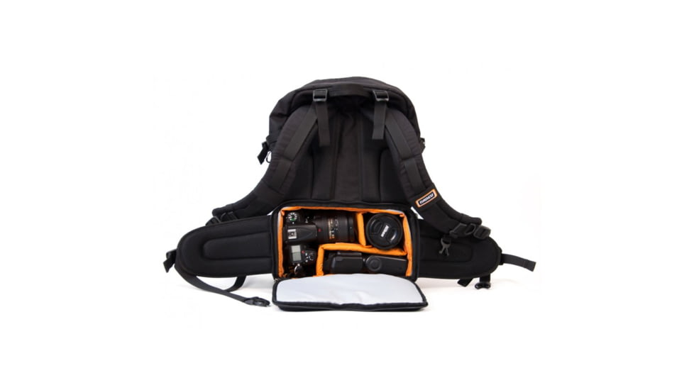 Naneu Military Ops Alpha Large Backpack, Black, Binoculars, Tablets, Gear, Camera, 17in. Laptop APL001
