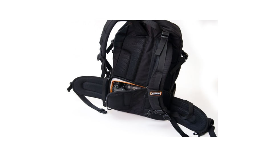Naneu Military Ops Alpha Large Backpack, Black, Binoculars, Tablets, Gear, Camera, 17in. Laptop APL001
