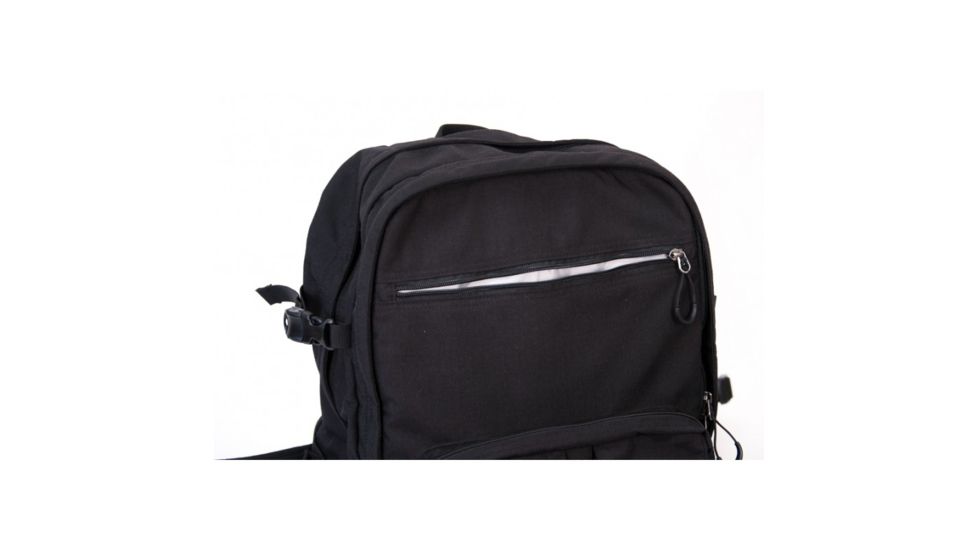 Naneu Military Ops Alpha Large Backpack, Black, Binoculars, Tablets, Gear, Camera, 17in. Laptop APL001