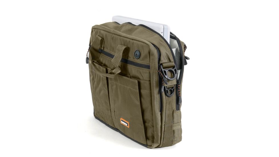 Naneu Military Tech MT13 Slim Messenger Laptop Case, Olive M13002