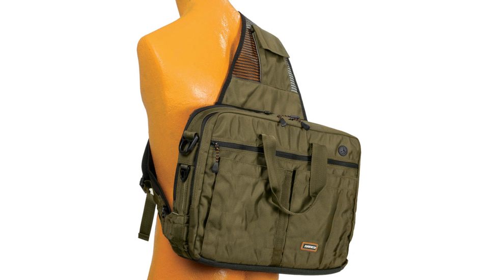Naneu Military Tech MT13 Slim Messenger Laptop Case, Olive M13002
