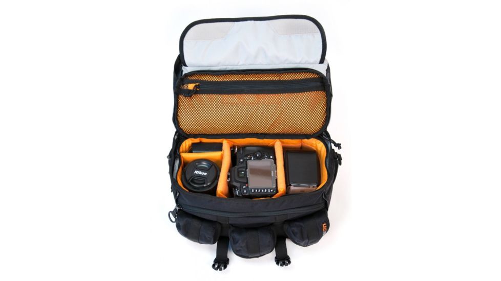 Naneu Sahara 113f Expandable Camera Shoulder Bag, Black 113001