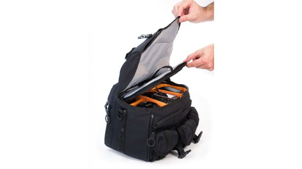 Naneu Sahara 113f Expandable Camera Shoulder Bag, Black 113001