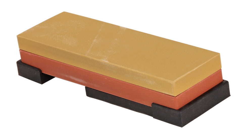 Naniwa Ceramic Work Stone B941000/3000, Measures 8 1/4in X 2 5/8in X 1 3/8in, Combination Grit #1000 And #3000, Comes With Plastic Stand, 1509