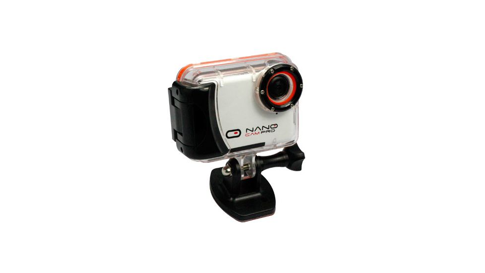 NanoCam Pro Sports Digital Video &amp; Photo Recorder, White 720P