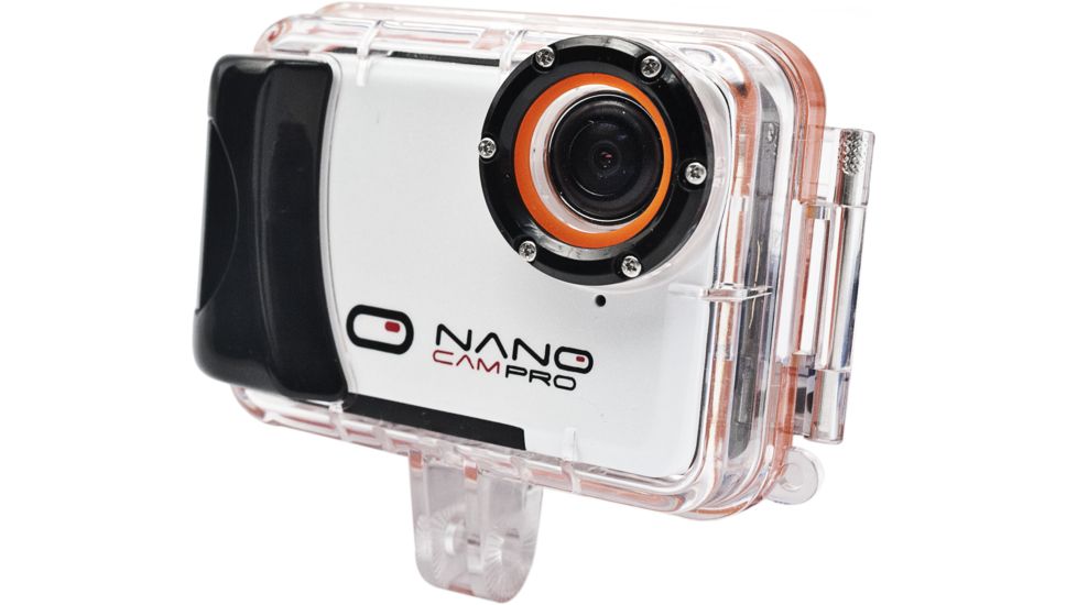 NanoCam Pro Sports Digital Video &amp; Photo Recorder, White 720P