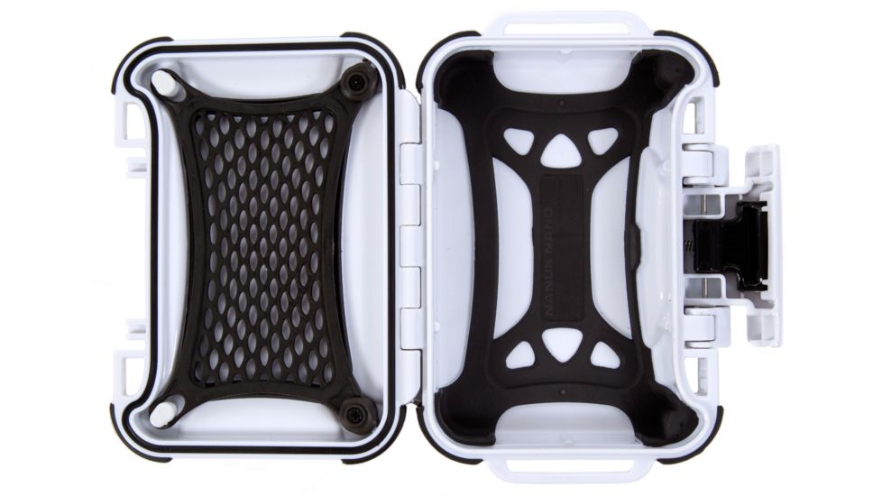 Nanuk 310 Nano Small Protective Case,5.9x4.3x1.7in, White, 310S-000WH-0A0