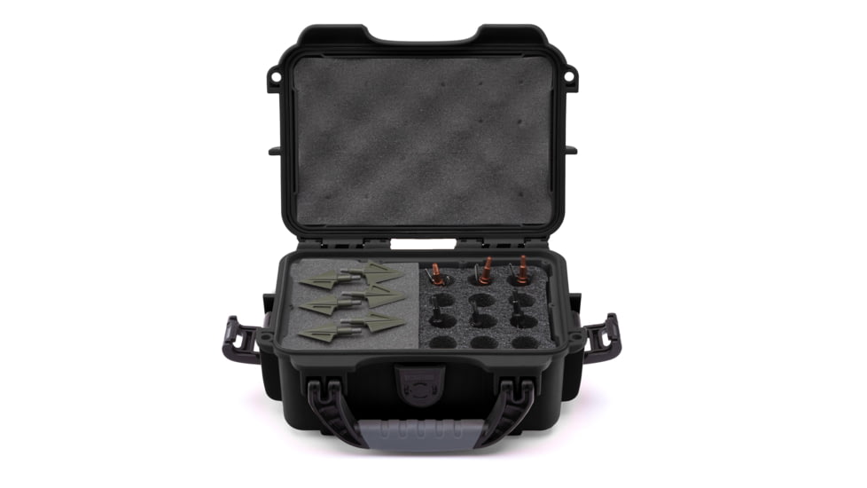 Nanuk 903 Broadhead Holder Kit w/ 12 Foam Holder, Black, Small, 903S-080BK-0A0-C1538