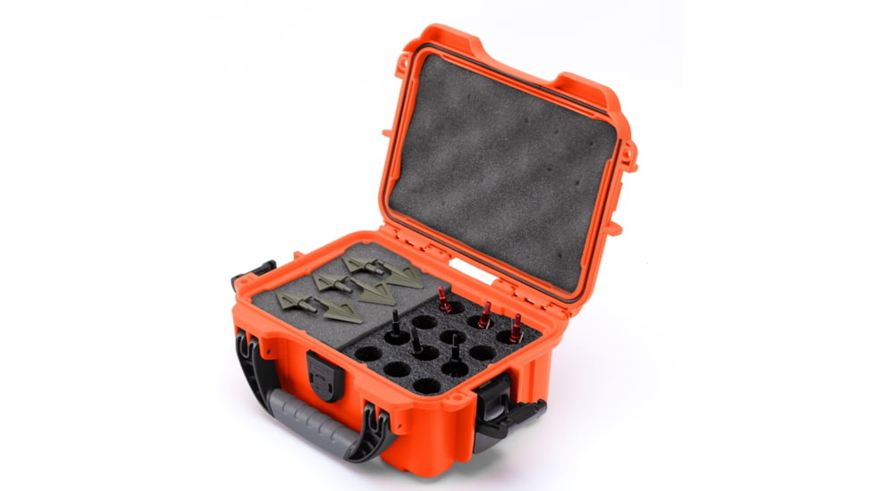 Nanuk 903 Broadhead Holder Kit w/ 12 Foam Holder, Orange, Small, 903S-080OR-0A0-C1538