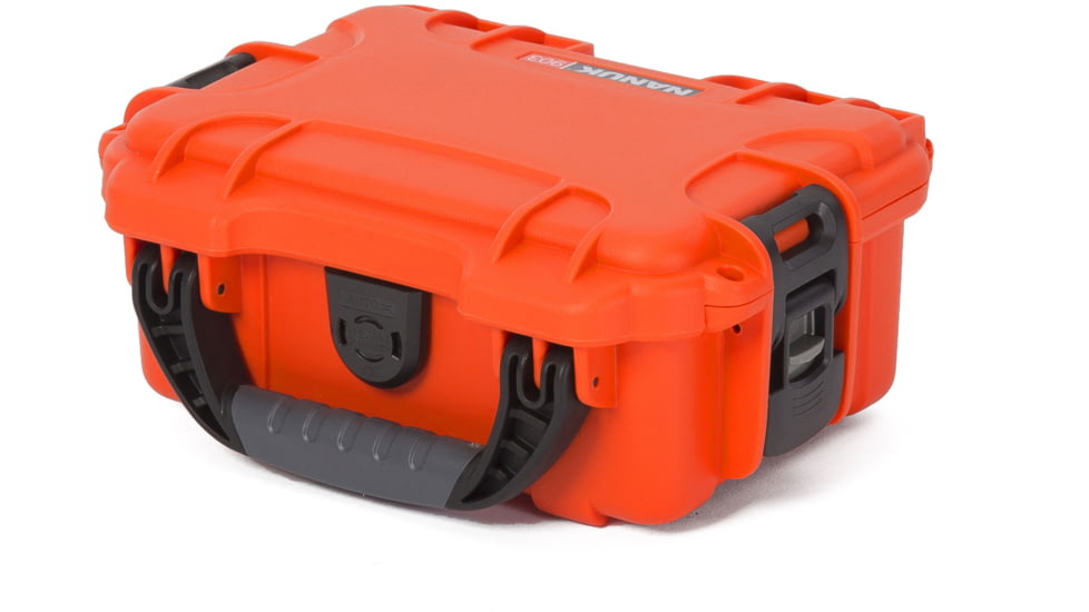 Nanuk 903 Hard Plastic Waterproof Case, Orange, 903S-000OR-0A0