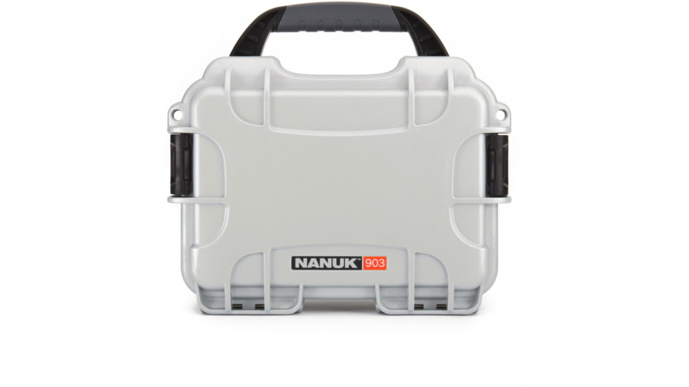 Nanuk 903 Hard Plastic Waterproof Case, Silver, 903S-000SV-0A0