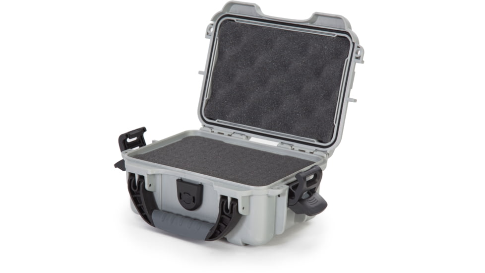 Nanuk 903 Hard Plastic Waterproof Case, Silver, 903S-010SV-0A0