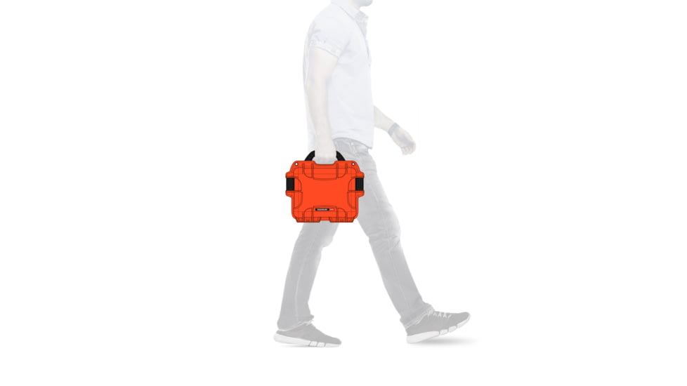 Nanuk 908 Case, Orange, Small, 908S-000OR-0A0