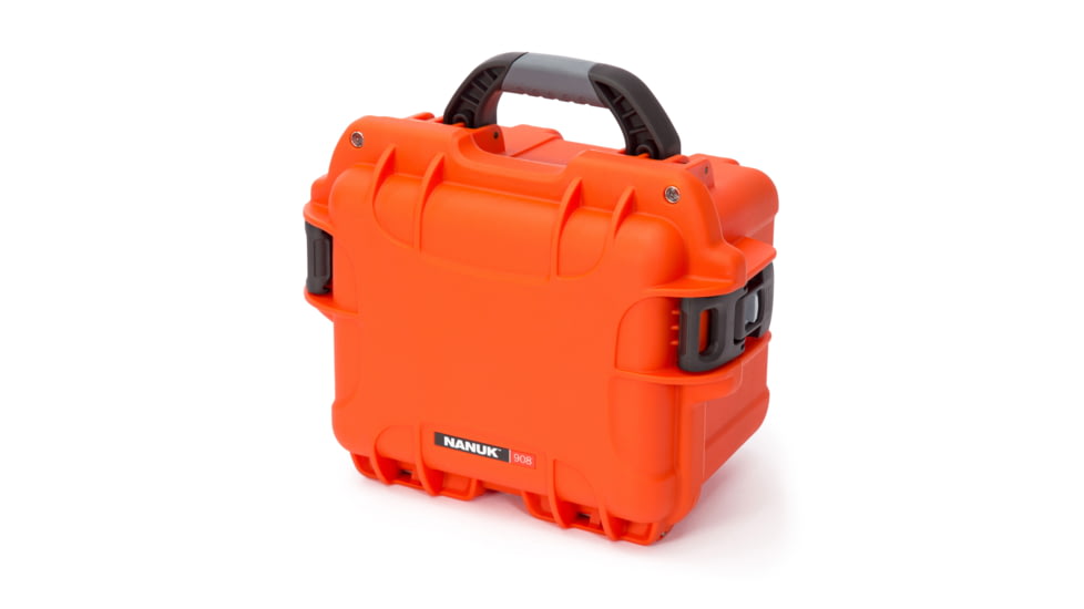 Nanuk 908 Case with Foam, Orange, Small, 908S-010OR-0A0