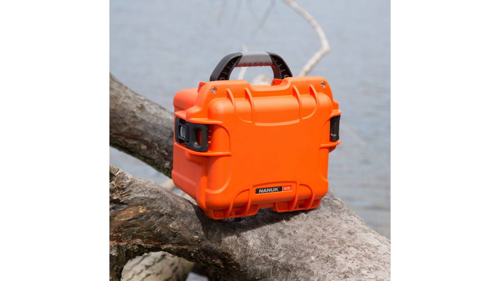 Nanuk 908 Case with Foam, Orange, Small, 908S-010OR-0A0