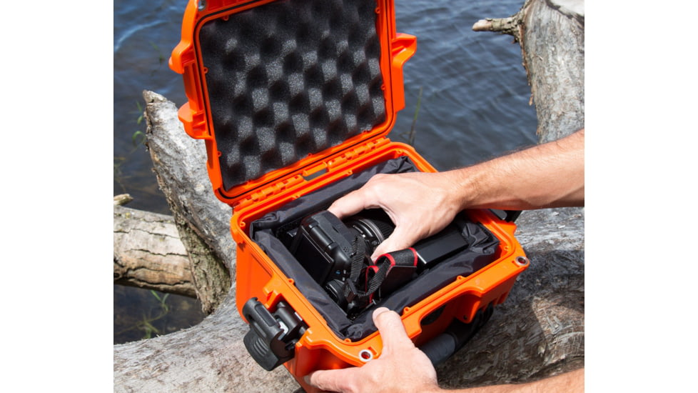 Nanuk 908 Case with Foam, Orange, Small, 908S-010OR-0A0