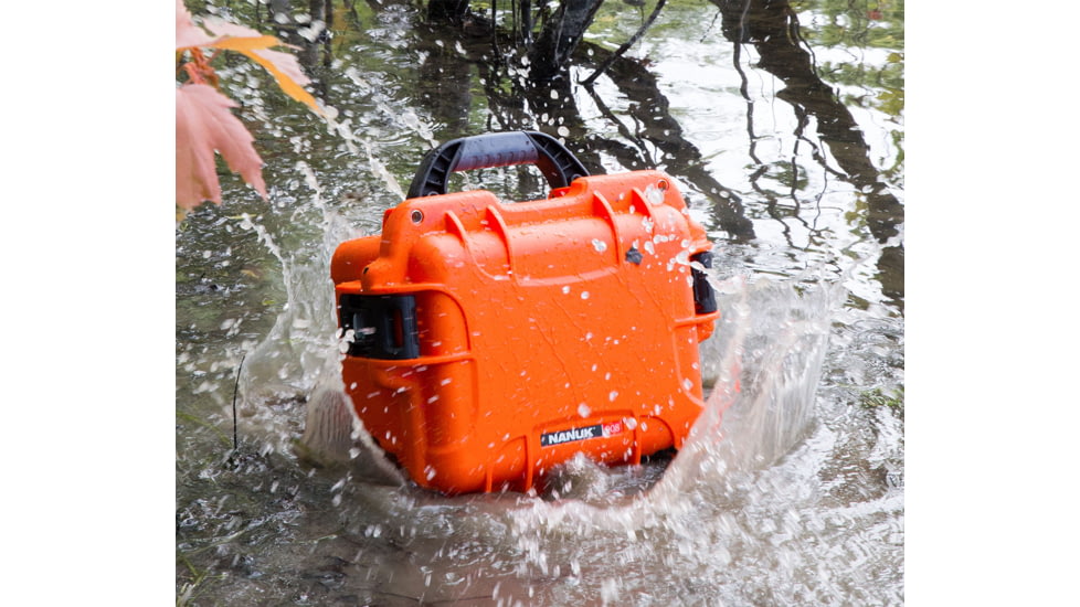 Nanuk 908 Case with Foam, Orange, Small, 908S-010OR-0A0