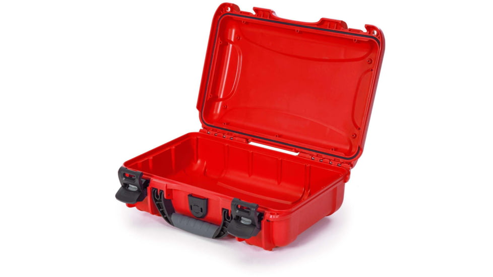 Nanuk 909 Case Empty with First Aid Logo, Red, 909S-000RD-PA0-FSA01