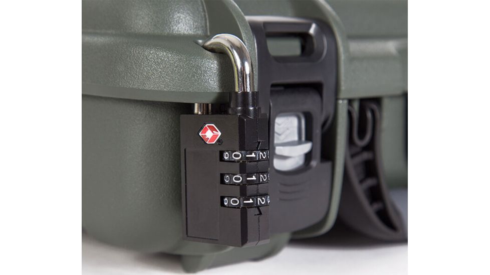 Nanuk 909 Case with Foam for Classic Gun, 12.64in, Olive, Small, 909S-080OL-0K0-17341